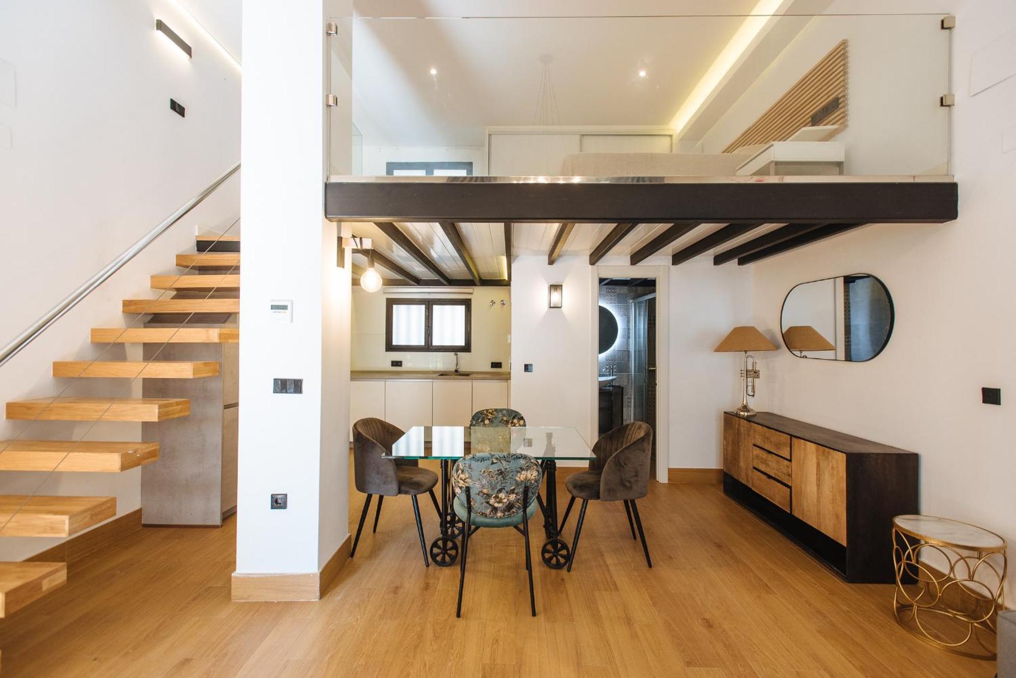 Appartamento Loft Patricia Nervion Siviglia Esterno foto