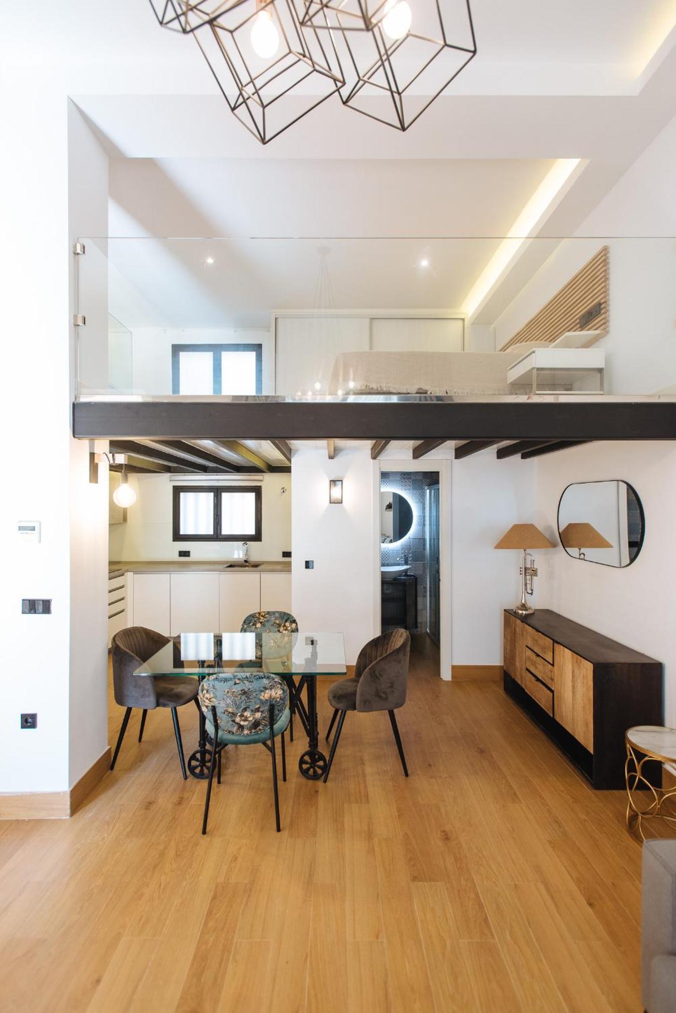 Appartamento Loft Patricia Nervion Siviglia Esterno foto