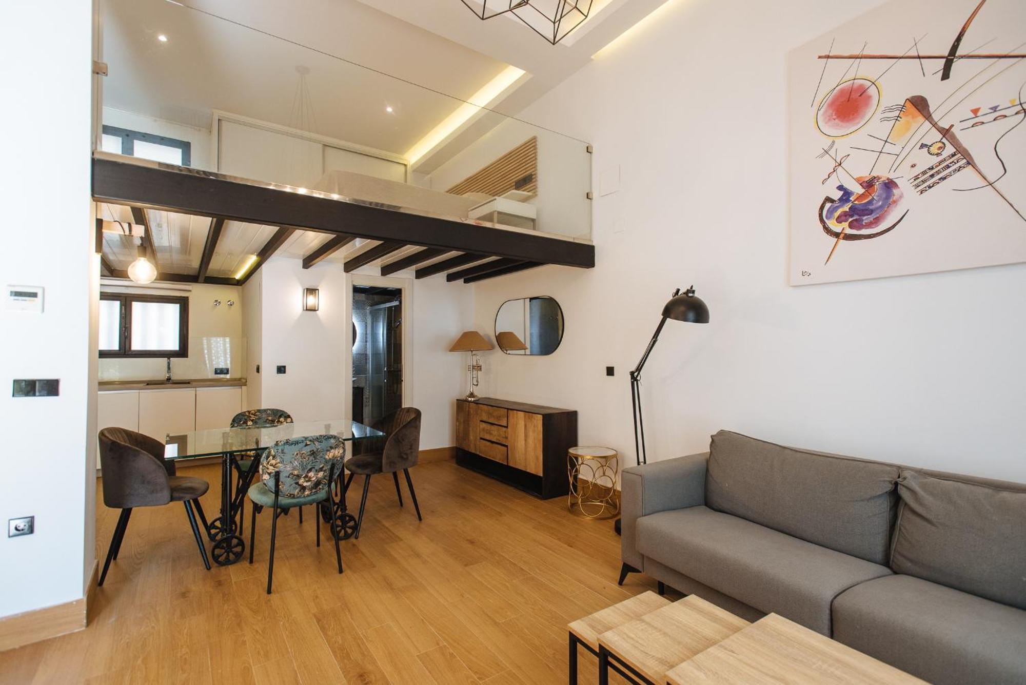 Appartamento Loft Patricia Nervion Siviglia Esterno foto