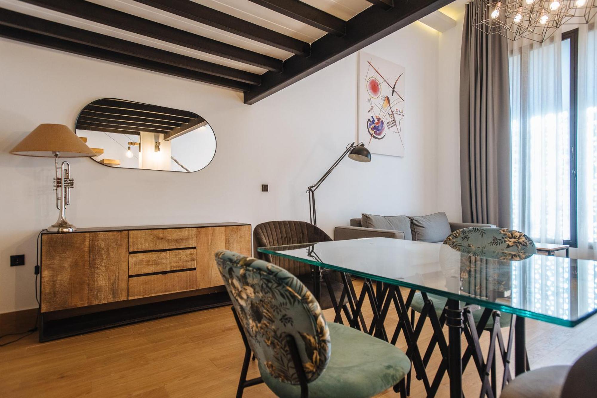 Appartamento Loft Patricia Nervion Siviglia Esterno foto